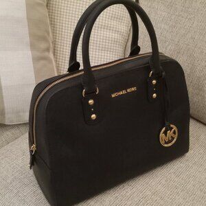 Michael Kors Jet Set Travel Saffiano Leather Satchel